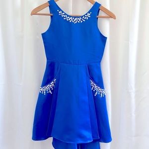 Rare Edition Special Occasion Dress Royal Blue